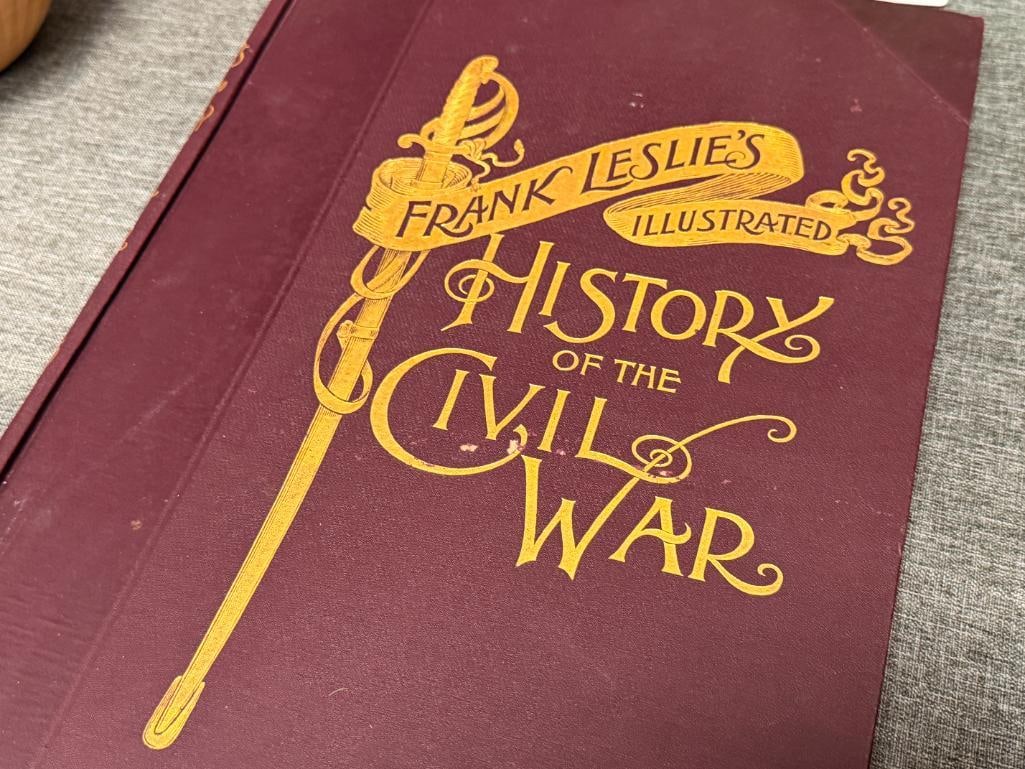 1895 FRANK LESLIE'S ILLUSTRATED HISTORY OF THE CIVIL WAR 1861-1865 MRS. FRANK LESLIE PUBLISHER - 2