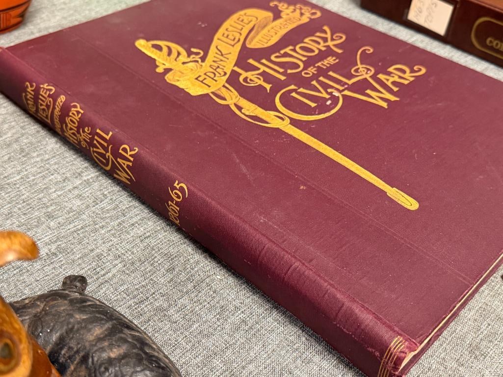 1895 FRANK LESLIE'S ILLUSTRATED HISTORY OF THE CIVIL WAR 1861-1865 MRS. FRANK LESLIE PUBLISHER - 3