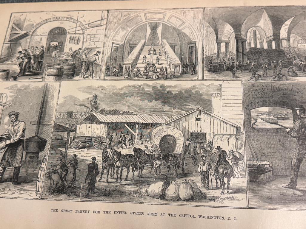 1895 FRANK LESLIE'S ILLUSTRATED HISTORY OF THE CIVIL WAR 1861-1865 MRS. FRANK LESLIE PUBLISHER - 5