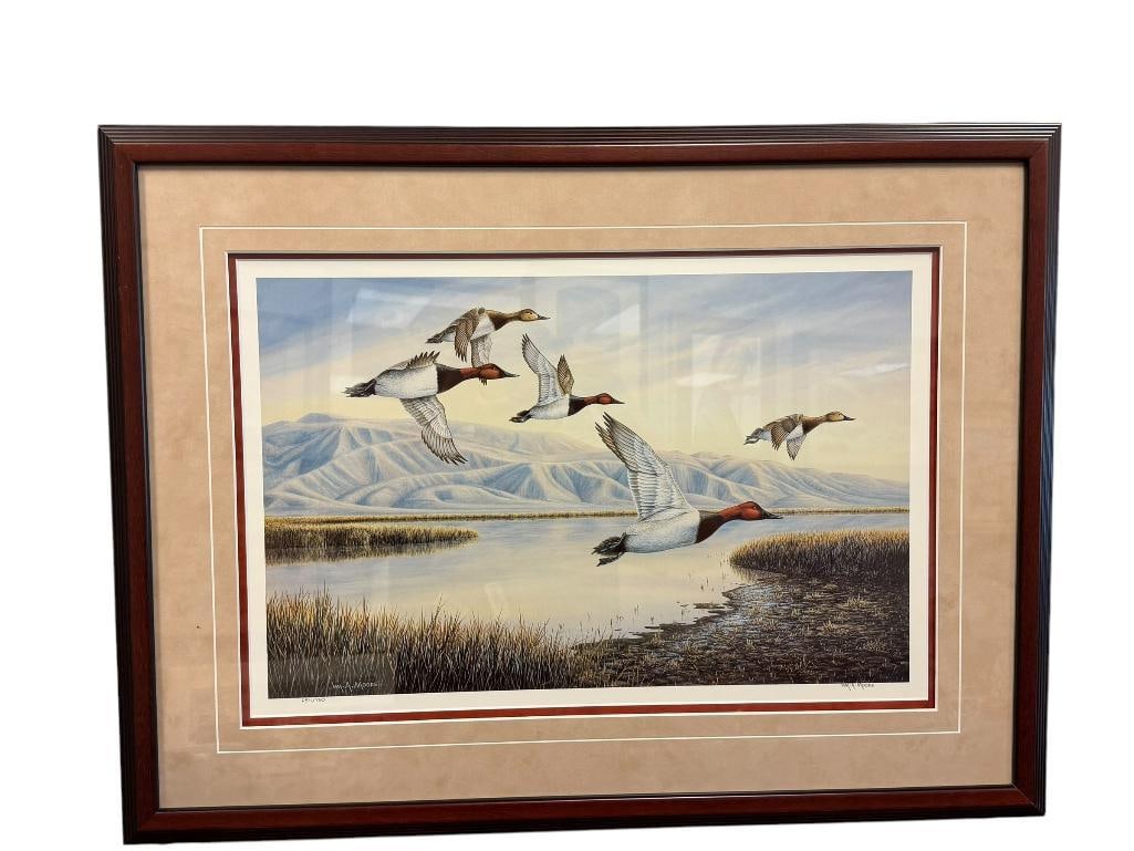 SPECK SIGNED LIMITED EDITION RENO AIR RACES PRINT TITLED SHOWDOWN AT RENO NO. 17/600 (1 of 9)