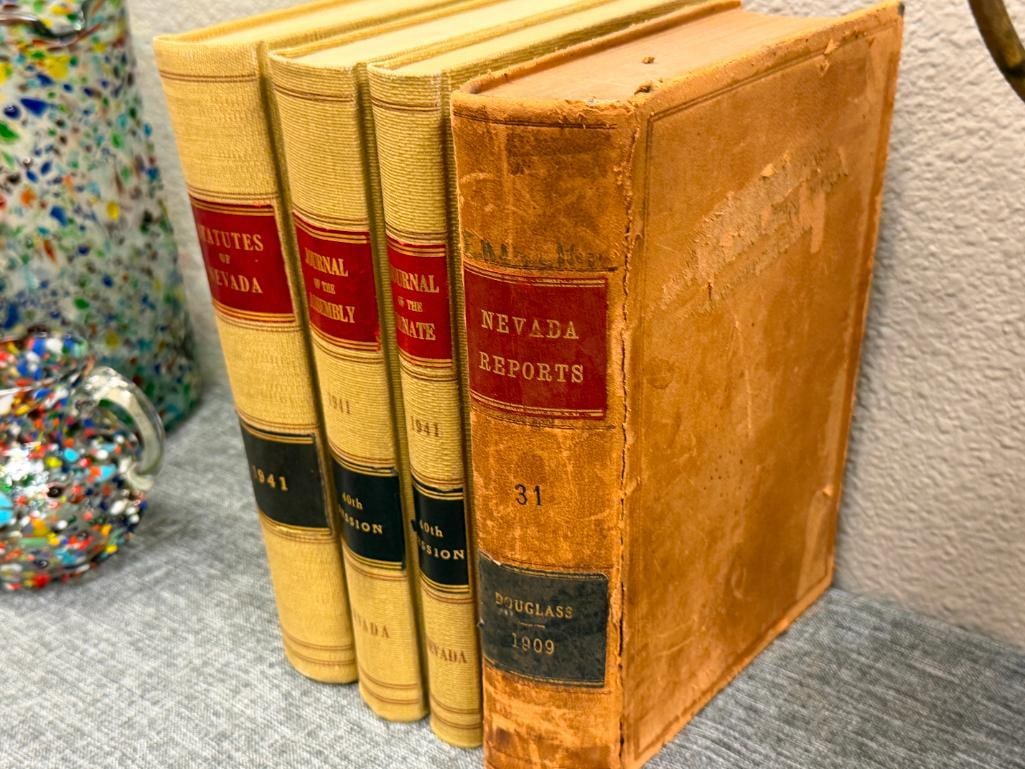 NEVADA 40TH SESSION LEGISLATURE OF THE STATE OF NEVADA 1941, 1910 REPORTS OF CASES STATE OF NEVADA - 2