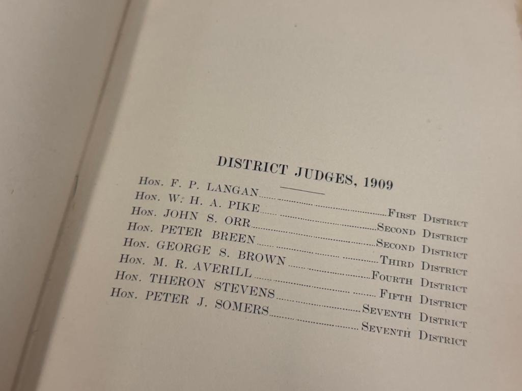NEVADA 40TH SESSION LEGISLATURE OF THE STATE OF NEVADA 1941, 1910 REPORTS OF CASES STATE OF NEVADA - 8