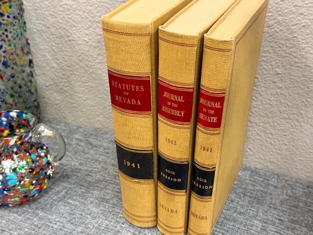 NEVADA 40TH SESSION LEGISLATURE OF THE STATE OF NEVADA 1941, 1910 REPORTS OF CASES STATE OF NEVADA - 9