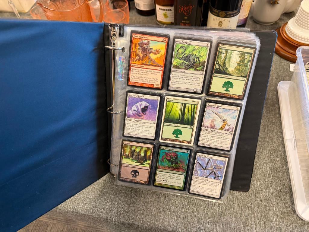 2001 MAGIC THE GATHERING FANTASY GAME CARDS AND YUGIOH GAME TRADING CARDS - 2