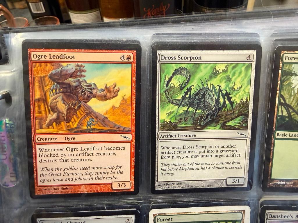 2001 MAGIC THE GATHERING FANTASY GAME CARDS AND YUGIOH GAME TRADING CARDS - 4