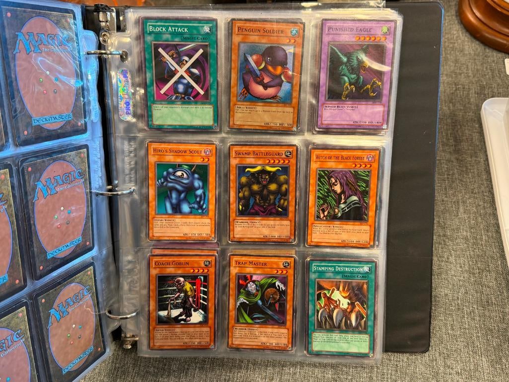 2001 MAGIC THE GATHERING FANTASY GAME CARDS AND YUGIOH GAME TRADING CARDS - 7