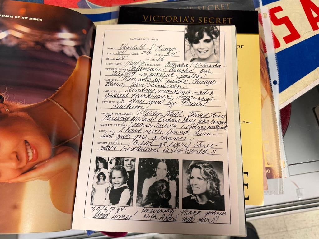 15 MAGAZINES INCLUDING MOSTLY PLAYBOY FROM THE 1970'S TO 1990'S INCLUDING 1945 PIN UP SHEET - 7