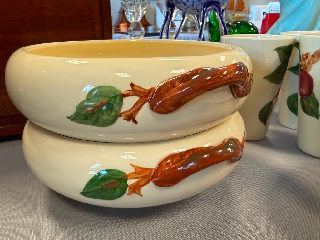 VINTAGE FRANCISCAN WARE APPLE BLOSSOM POTTERY DINNERWARE - 11