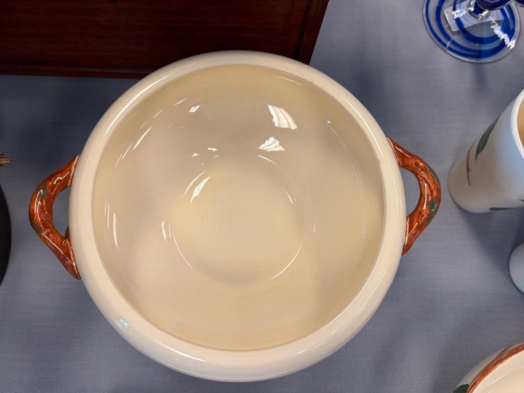VINTAGE FRANCISCAN WARE APPLE BLOSSOM POTTERY DINNERWARE - 12