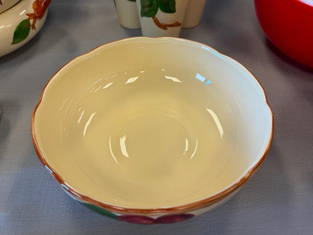 VINTAGE FRANCISCAN WARE APPLE BLOSSOM POTTERY DINNERWARE - 20