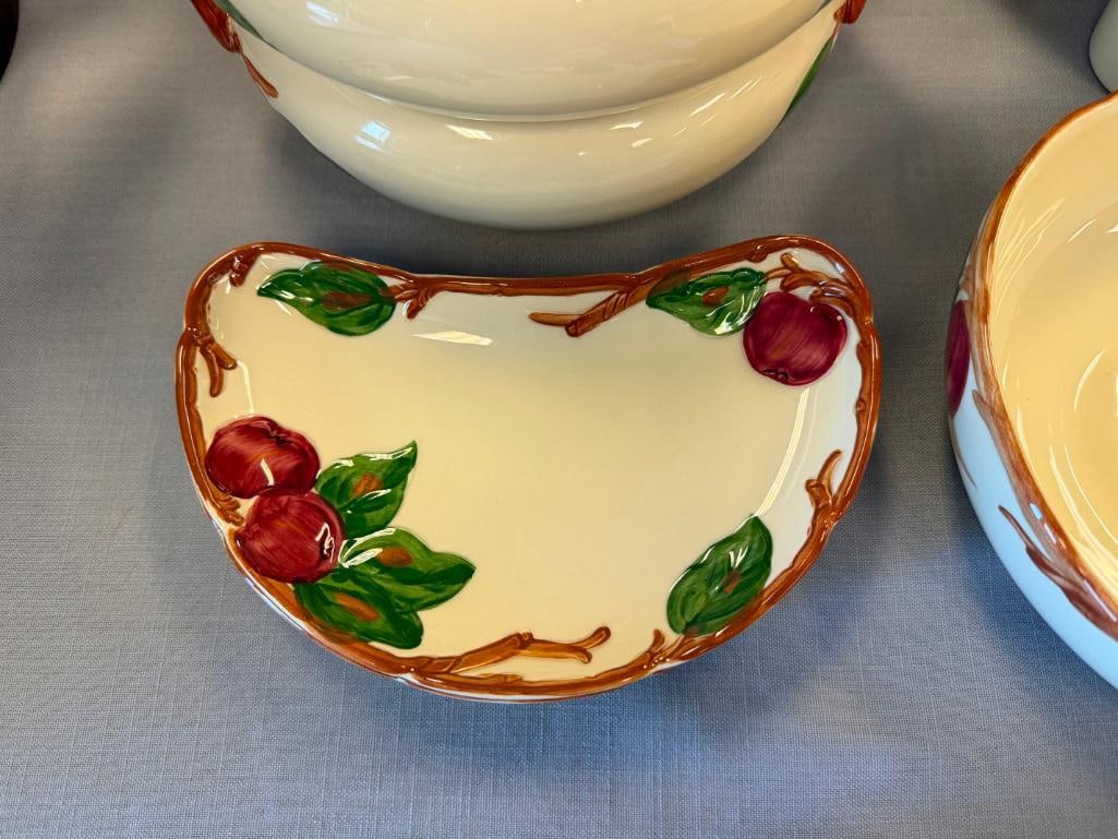 VINTAGE FRANCISCAN WARE APPLE BLOSSOM POTTERY DINNERWARE - 3