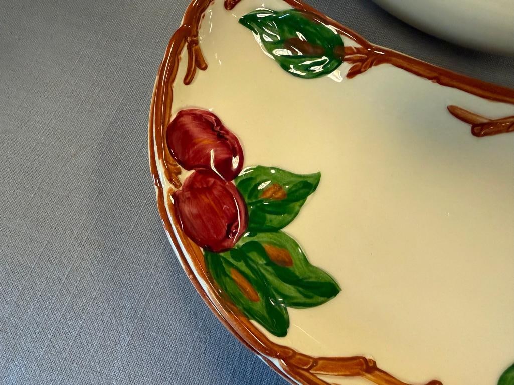 VINTAGE FRANCISCAN WARE APPLE BLOSSOM POTTERY DINNERWARE - 5