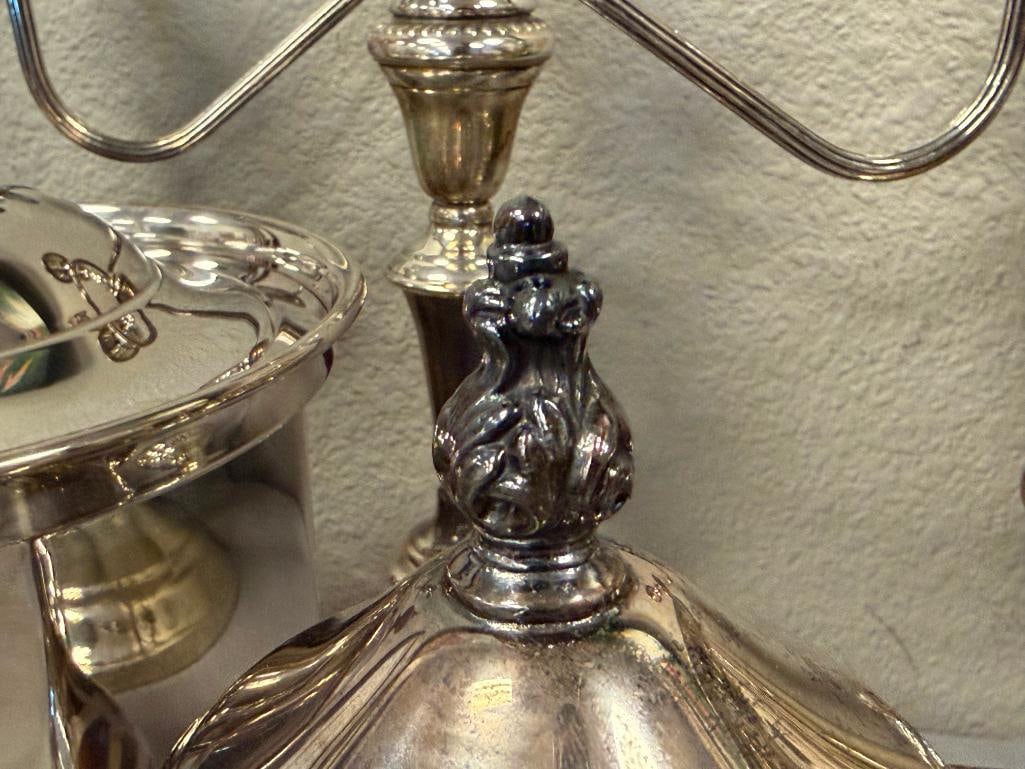 VINTAGE SILVER PLATE TABLEWARE - 20