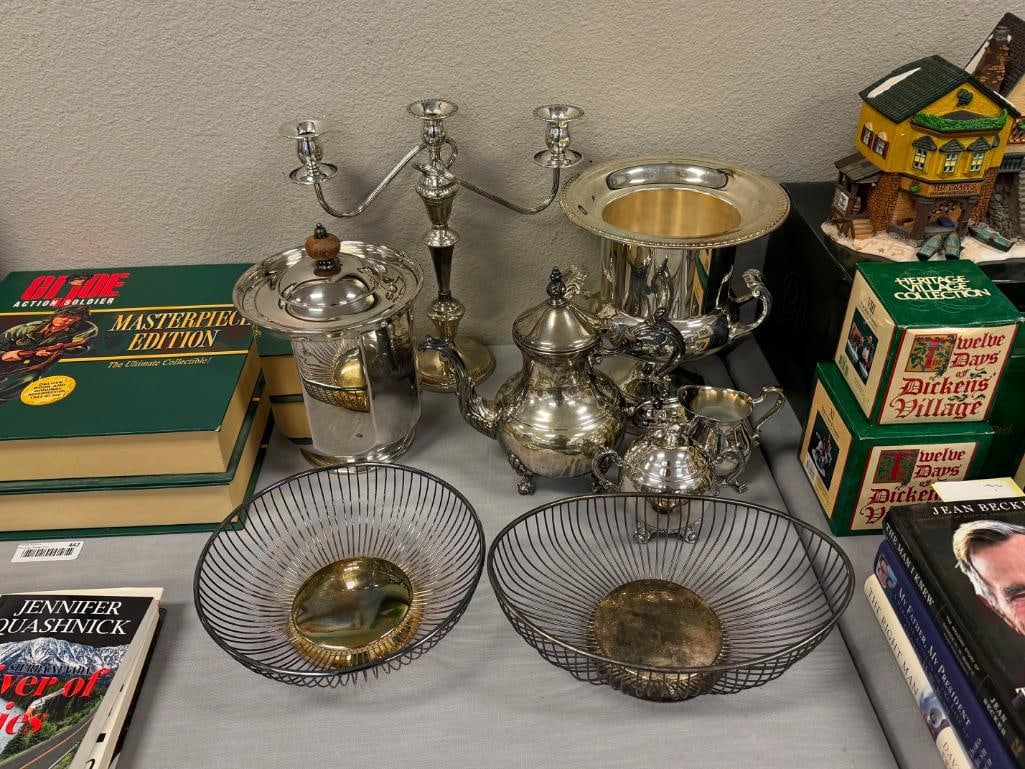 VINTAGE SILVER PLATE TABLEWARE - 2