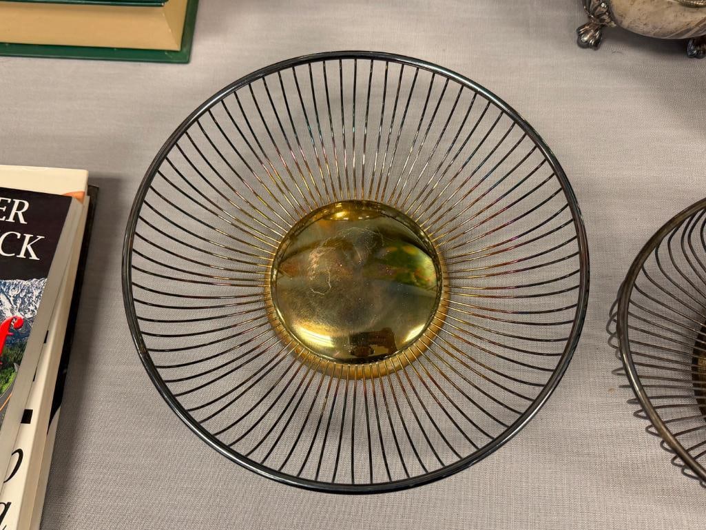 VINTAGE SILVER PLATE TABLEWARE - 8