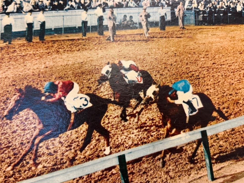 FRANK FEHR BREWING CO. FEHR'S BEER 1958 KENTUCKY DERBY CARDBOARD ADVERTISEMENT - 6