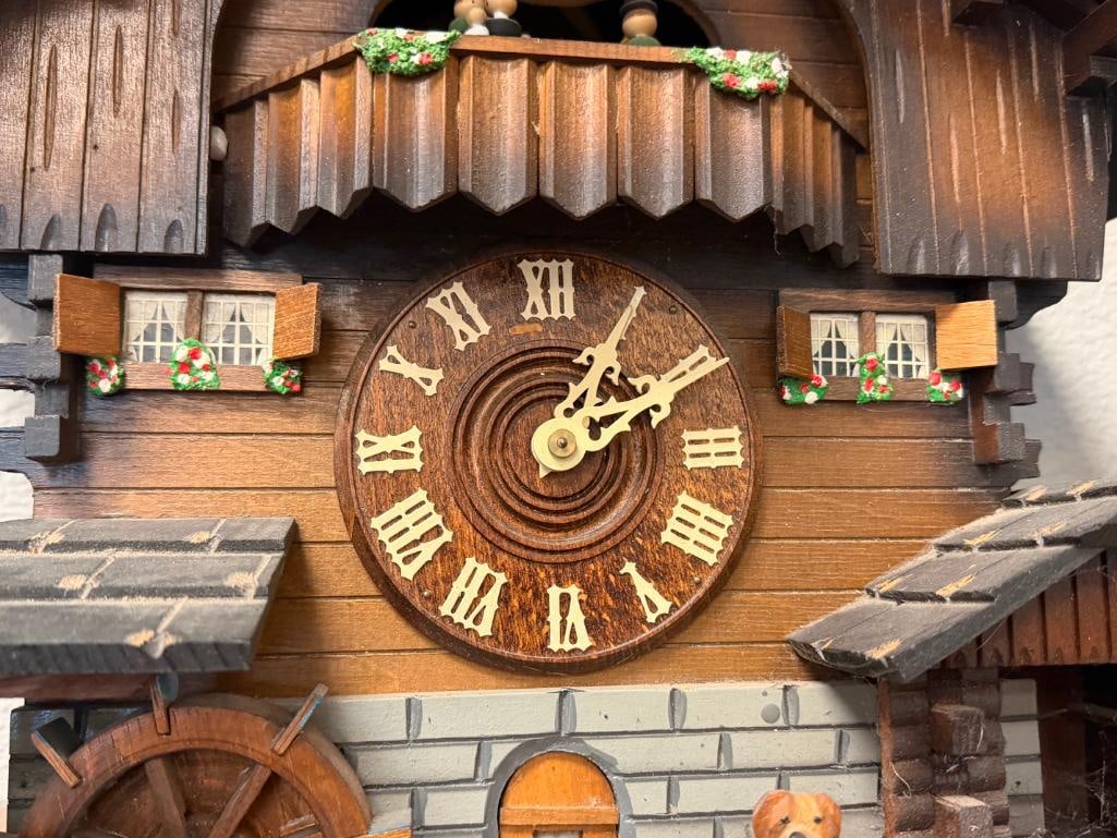 VINTAGE GERMAN MADE BLACK FOREST CUCKOO / COO-COO CLOCK - 6