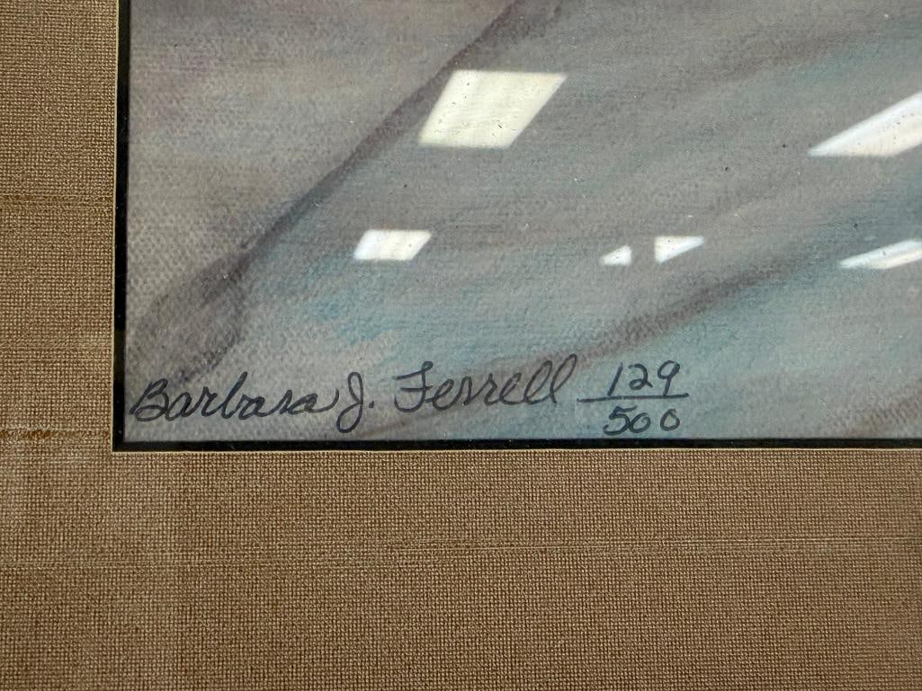 BARBARA J. FERRELL LIMITED EDITION PRINT NO. 129/500 - 4