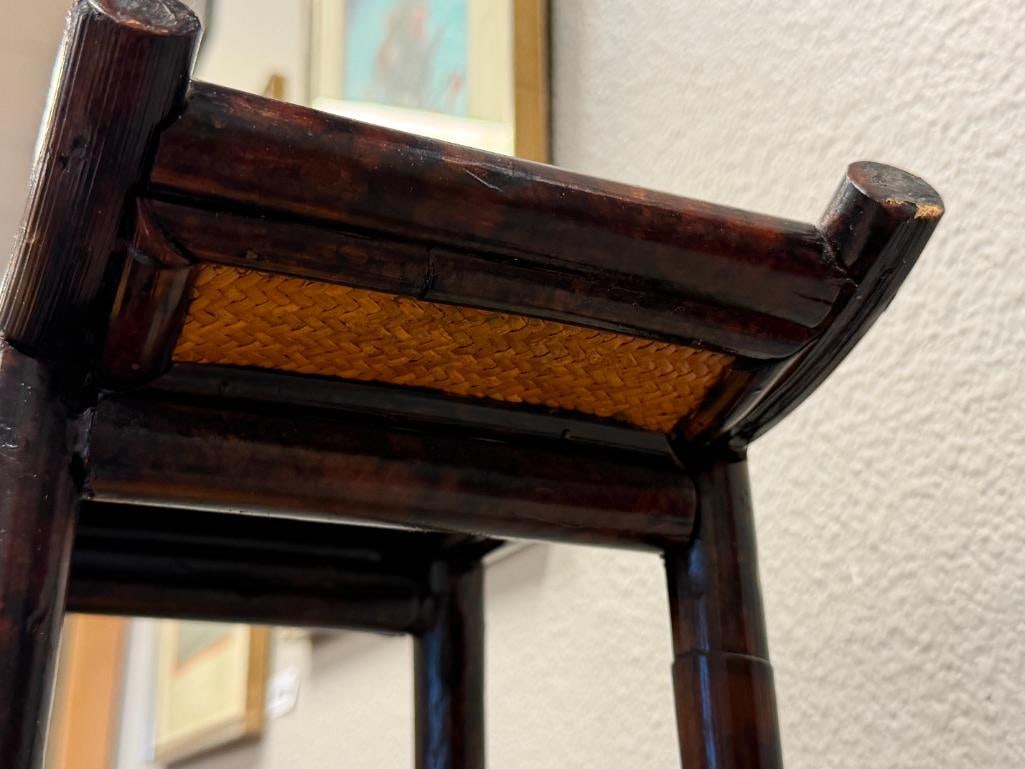 FIVE-TIER EAST ASIA BAMBOO ETAGERE / TEMPLE STYLED SHELF - 9
