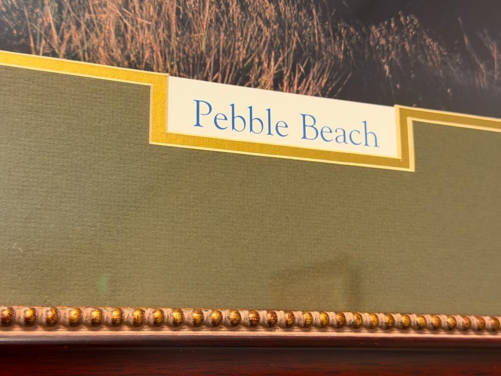 LARGE PHOTO-PRINT OF ICONIC 7TH HOLE AT PEBBLE BEACH GOLF LINKS - 6