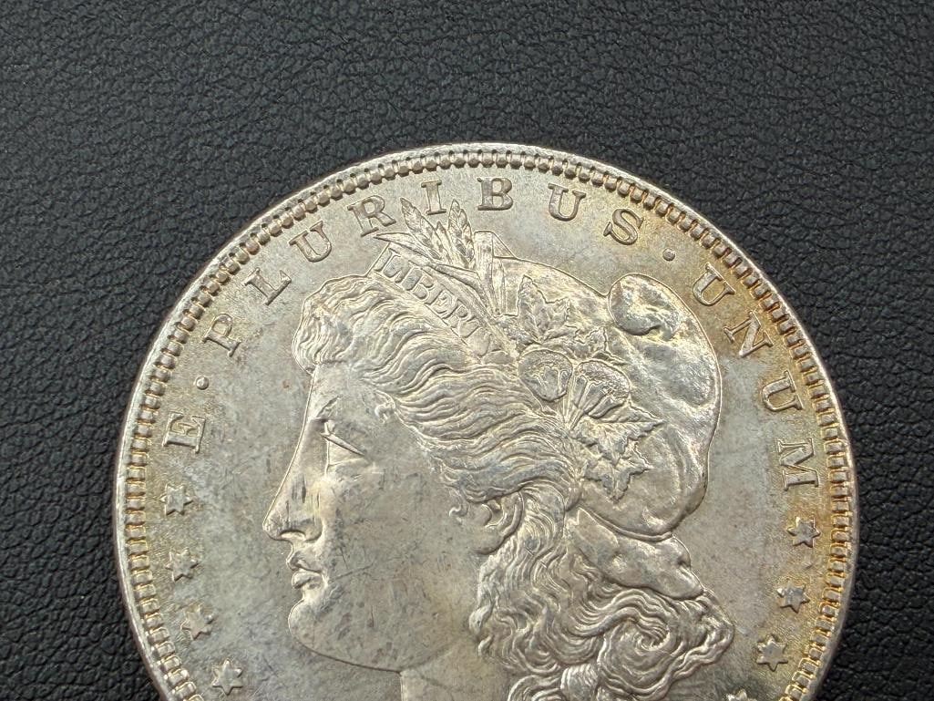 1885 U.S. MORGAN SILVER DOLLAR AU - 2