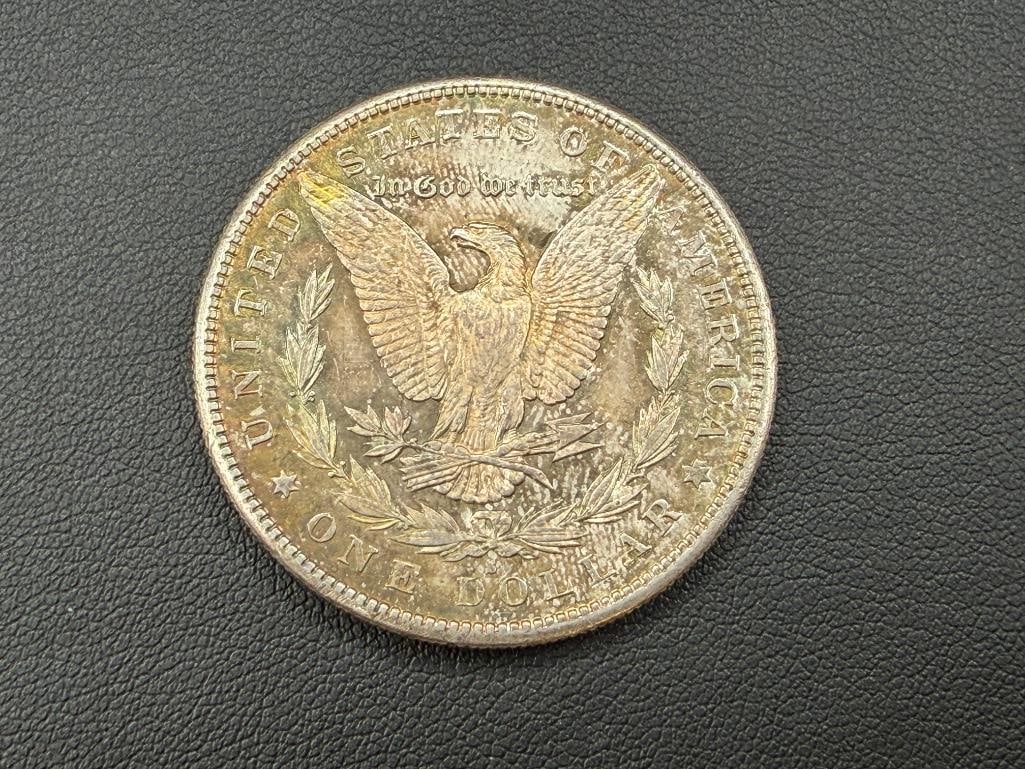 1881-S U.S. MORGAN SILVER DOLLAR AU - 4