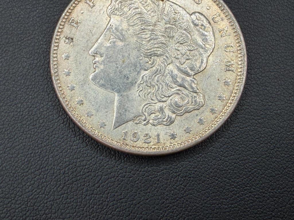 1921 U.S. MORGAN SILVER DOLLAR - 3