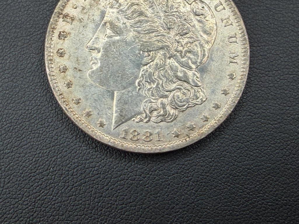 1881-O U.S. MORGAN SILVER DOLLAR - 3