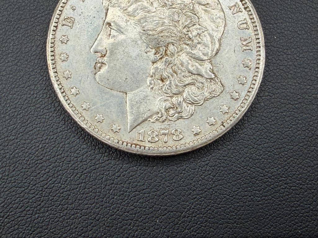 1878-S U.S. MORGAN SILVER DOLLAR - 3