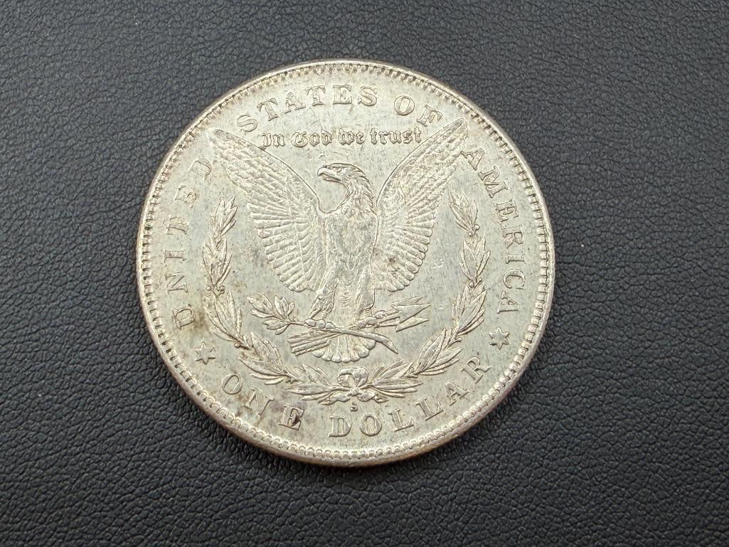 1878-S U.S. MORGAN SILVER DOLLAR - 4