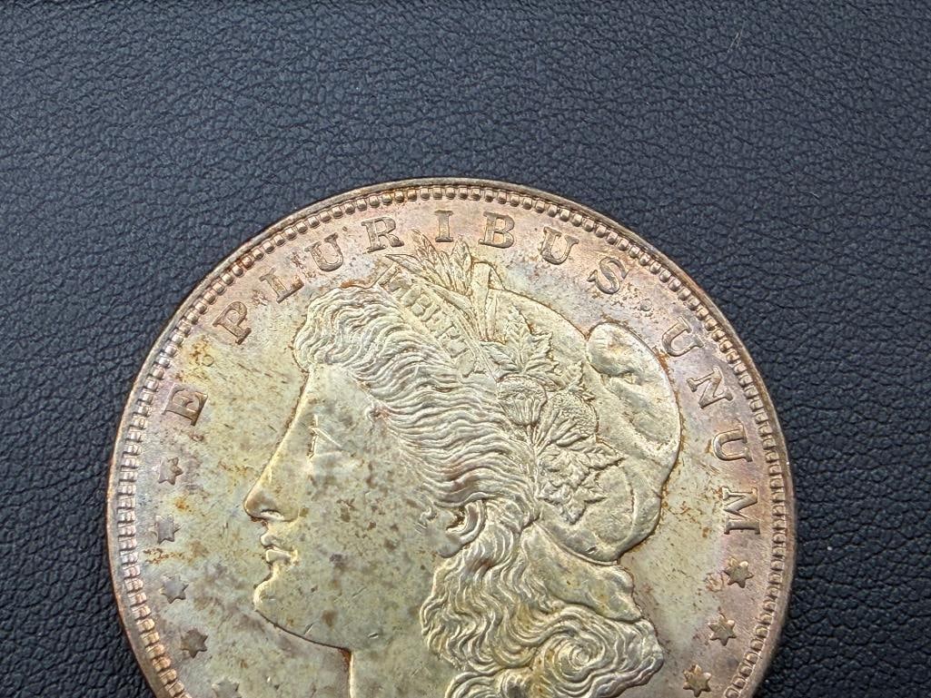 1921 U.S. MORGAN SILVER DOLLAR AU - 2