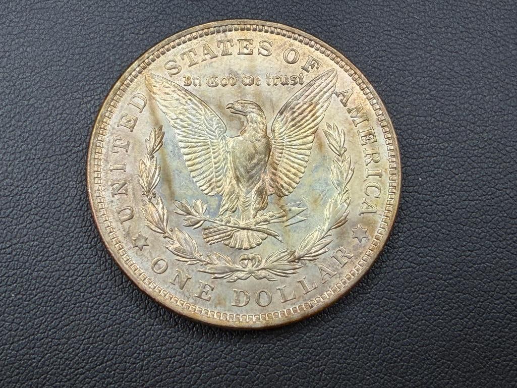 1921 U.S. MORGAN SILVER DOLLAR AU - 4