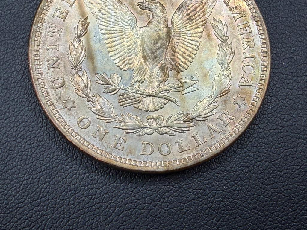 1921 U.S. MORGAN SILVER DOLLAR AU - 6