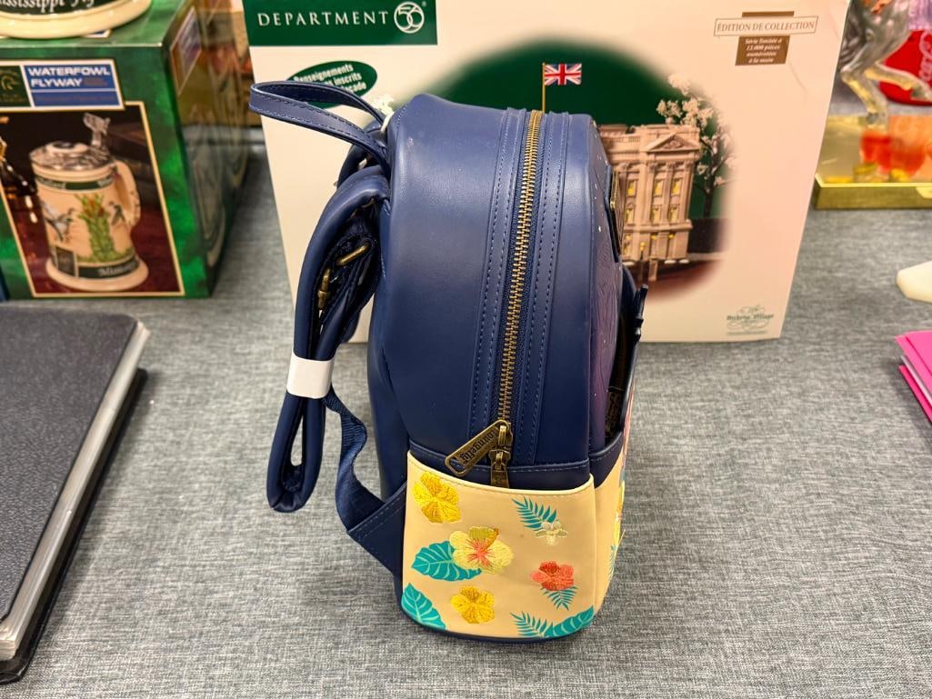 NEW DISNEY AULANI RESORT AND SPA MICKEY AND MINNIE FIREPIT LOUNGEFLY MINI BACKPACK - 5