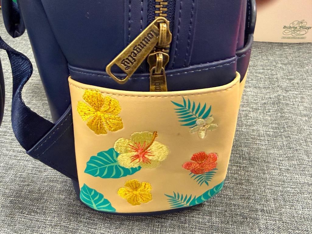 NEW DISNEY AULANI RESORT AND SPA MICKEY AND MINNIE FIREPIT LOUNGEFLY MINI BACKPACK - 6