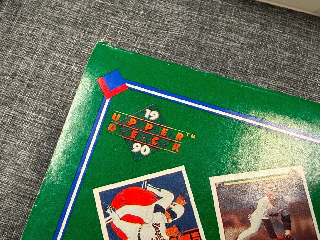1990 UPPER DECK THE COLLECTOR'S CHOICE COMPLETE BASEBALL CARD SET #1-800 PLUS TEAM HOLOGRAMS - 3