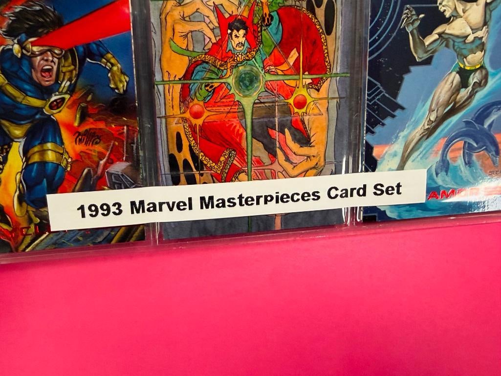 MARVEL / VALIANT COMICS NON-SPORT SUPERHERO CARD SETS WOLVERINE, MARVEL MASTERPIECES, ROBOT FIGHTER - 4