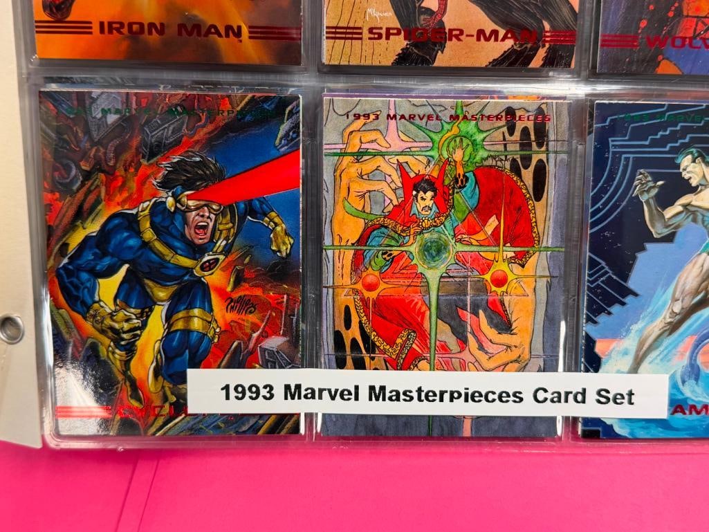MARVEL / VALIANT COMICS NON-SPORT SUPERHERO CARD SETS WOLVERINE, MARVEL MASTERPIECES, ROBOT FIGHTER - 7
