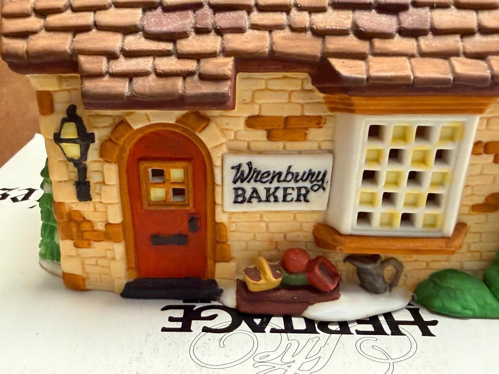 DICKENS VILLAGE DEPT. 56 PORCELAIN ILLUMINATING BUILDINGS - 19