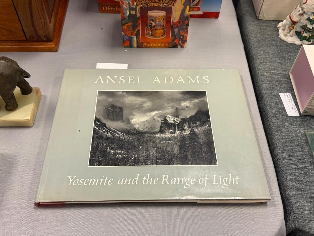 1979 ANSEL ADAMS YOSEMITE AND THE RANGE OF LIGHT PHOTOGRAPHY PICTORIAL BOOK - 2