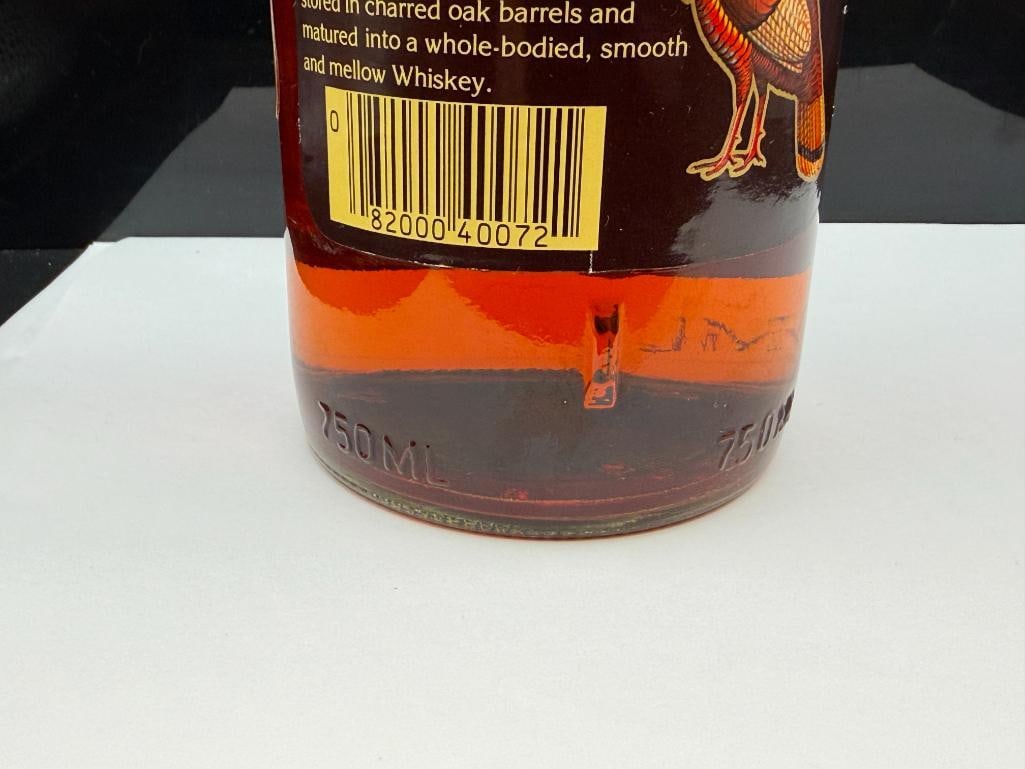 VINTAGE SEALED BOTTLE AUSTIN NICHOLS WILD TURKEY KENTUCKY STRAIGHT BOURBON WHISKEY - 6