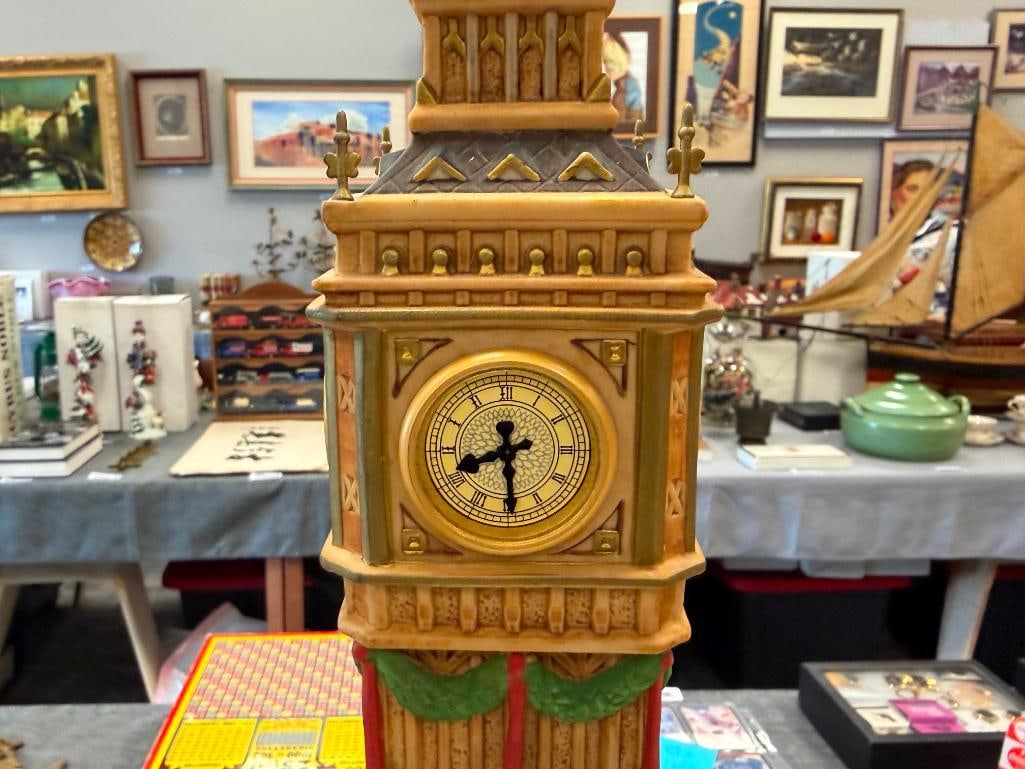 DICKENS VILLAGE. DEPT 56 HISTORICAL LANDMARK SERIES ILLUMINATING PORCELAIN BUILDINGS - 13