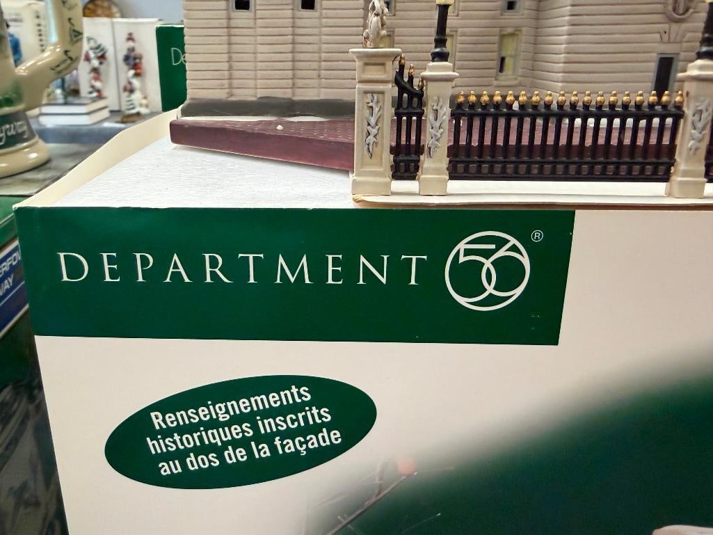 DICKENS VILLAGE. DEPT 56 HISTORICAL LANDMARK SERIES ILLUMINATING PORCELAIN BUILDINGS - 4