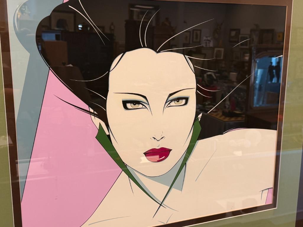 PATRICK NAGEL 1980'S POP ART PRINT TITLED MIRAGE EDITION #15 - 2