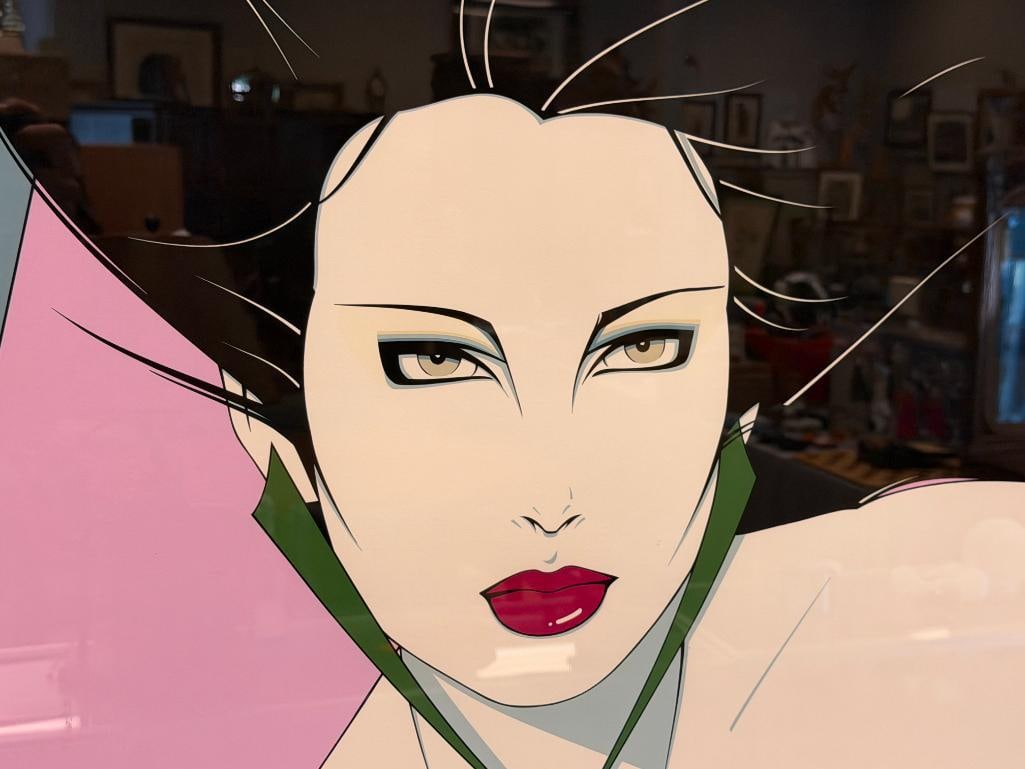 PATRICK NAGEL 1980'S POP ART PRINT TITLED MIRAGE EDITION #15 - 3