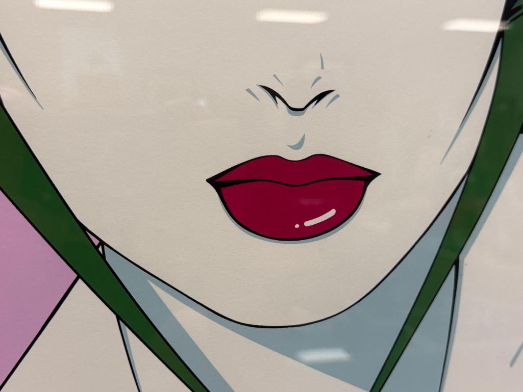 PATRICK NAGEL 1980'S POP ART PRINT TITLED MIRAGE EDITION #15 - 5