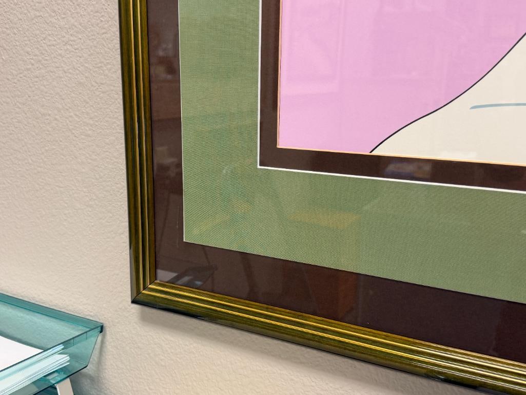 PATRICK NAGEL 1980'S POP ART PRINT TITLED MIRAGE EDITION #15 - 6