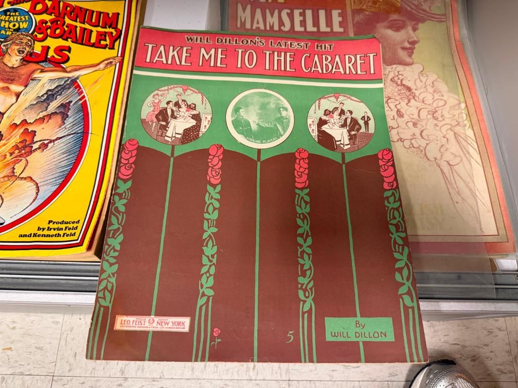 SEVEN PIECES OF ASSORTED SHEET MUSIC FROM THE EARLY 1900'S - 3