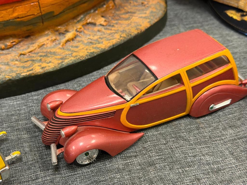 ERTL 1/18 AND 1/24 DIE-CAST MODEL CARS POSIES EXTREMELINER, 1961 CORVETTE, AND 1966 CHEVY NOVA - 6