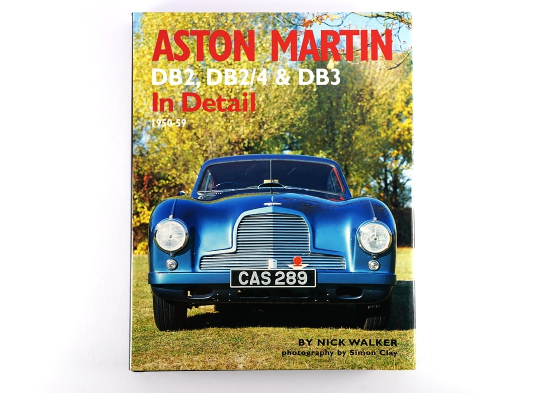 ASTON MARTIN: 'ASTON MARTIN - DB2, DB2/4 & DB3 In Detail' hardcover book by Nick Walker: ASTON MARTIN: 'ASTON MARTIN - DB2, DB2/4 & DB3 In Detail' hardcover book by Nick Walker, published 2004 by Herridge & Sons Ltd, 176 pages.